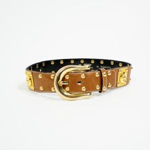 Escape Brown Studded Belt